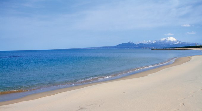 弓ヶ浜半島からの景色